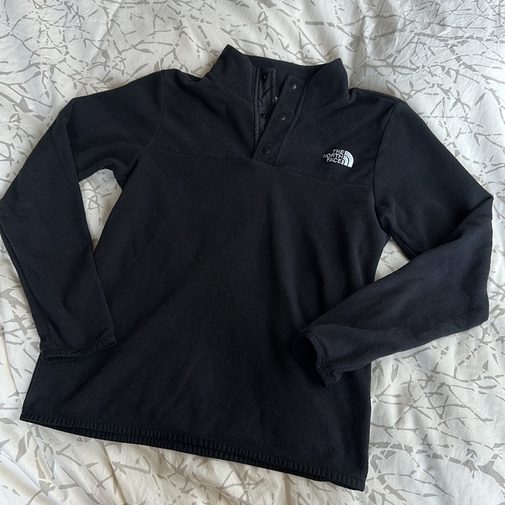 The North Face Girls Glacier 1/4 Snap Pullover